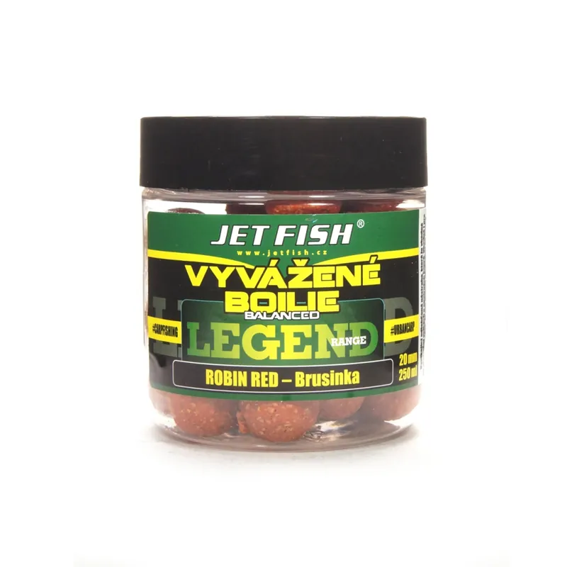 Jetfish Legend Balanced Boilies Robin Red – Cranberry Achetez Aujourd’hui
