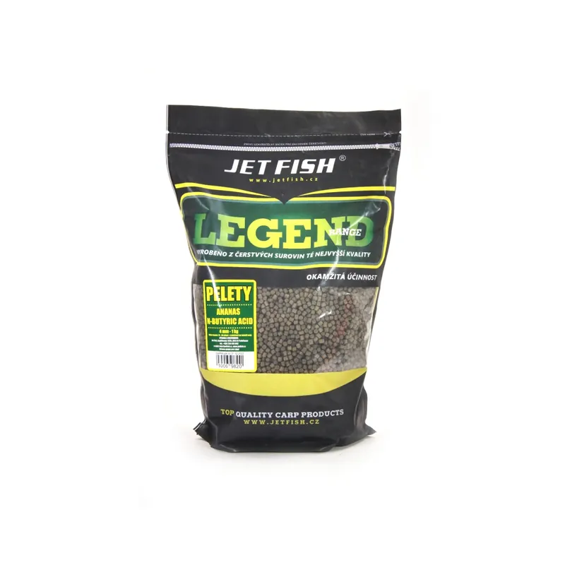 Dernier Modèle Jetfish Legend Range Pellet – Pineapple & N-Butyric Acid