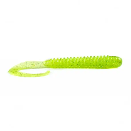 Leurre NOIKE Ring curly 3inch Chartreuse UV Nouveauté