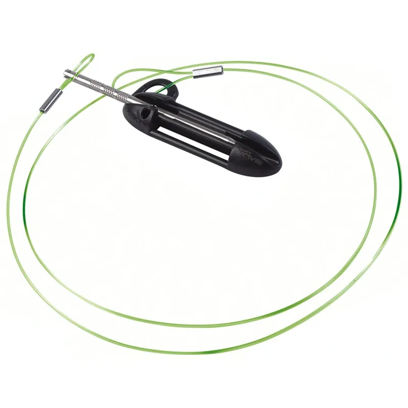 Accroche poisson stylet inox + monofil nylon et sleeves + fixation de ceinture SALVIMAR Dernier Modèle