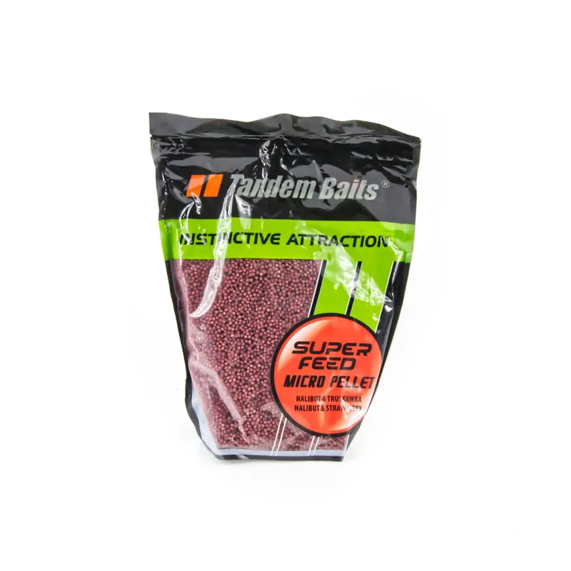 Bon Plan TandemBaits SuperFeed Micro Pellet- Flétan & Fraise