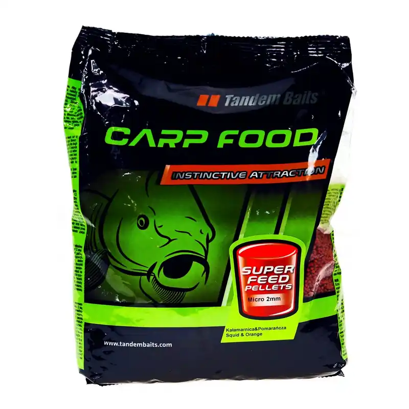 Nouveauté TandemBaits SuperFeed Micro Pellet- Calamar & Orange