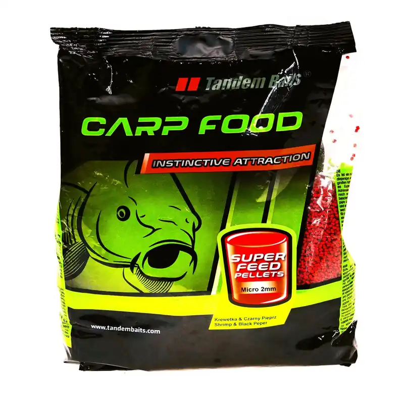 Livraison Express TandemBaits SuperFeed Micro Pellet Krewetka & Czarny Pieprz
