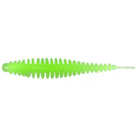 Leurre MAGIC TROUT T-Worm I-Tail 65mm Neon green AIL Meilleure Vente