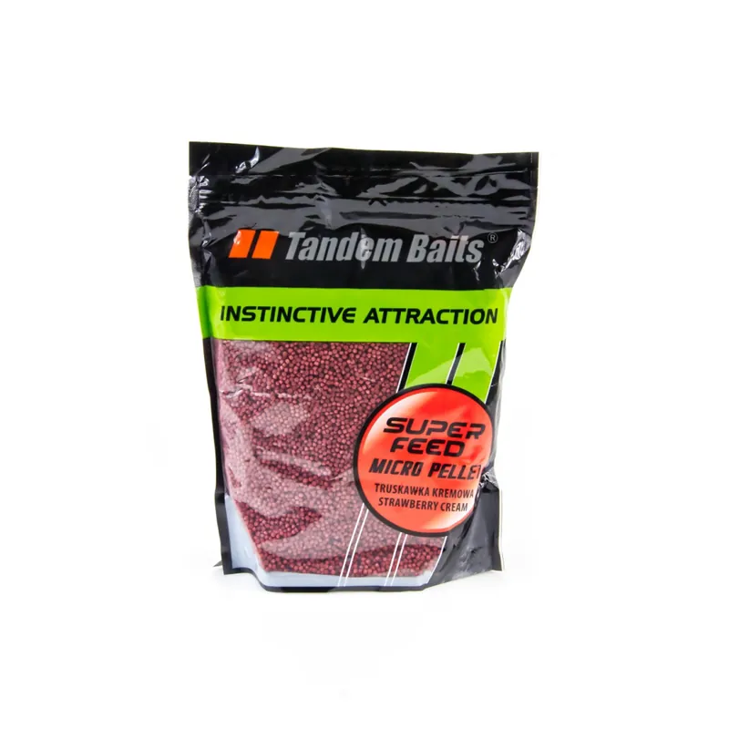 TandemBaits SuperFeed Micro Pellet- Fraise Crémeuse Vente Flash