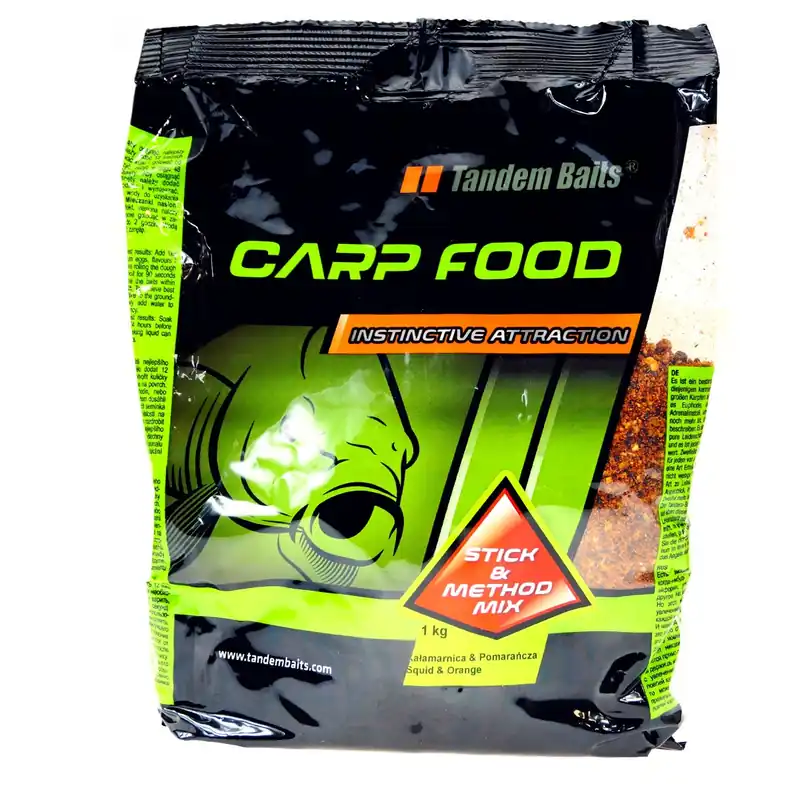 TandemBaits SuperFeed PVA Stick Mix- Calamar & Orange Super Prix