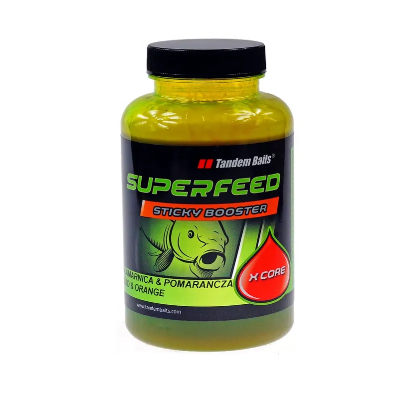 Usine Directe TandemBaits SuperFeed X Core Sticky Booster Kałamarnica & Pomarańcza