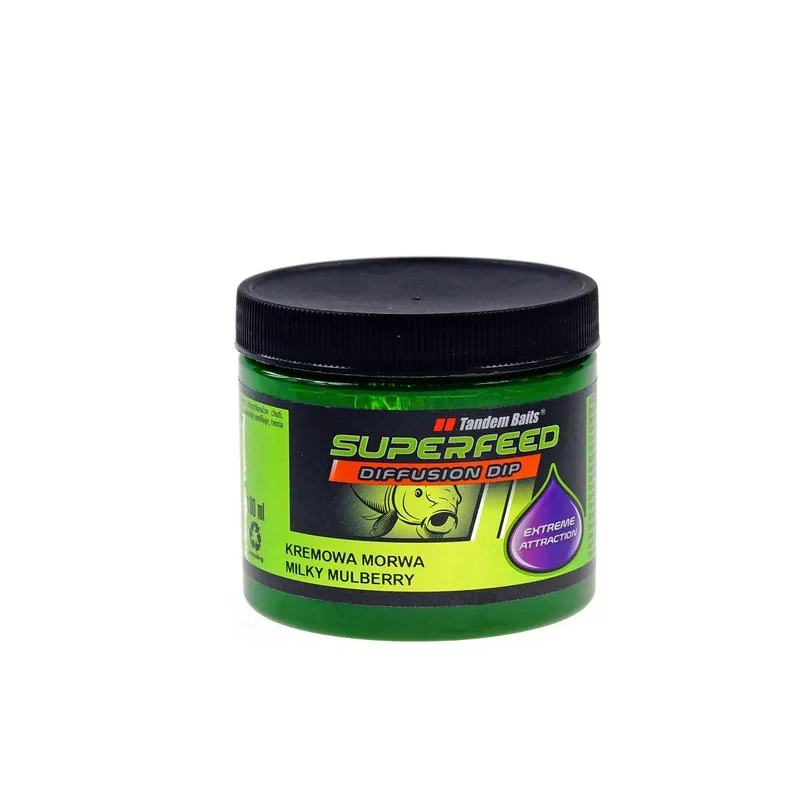 TandemBaits SuperFeed Diffusion Dip Milky Mulberry Meilleure Vente