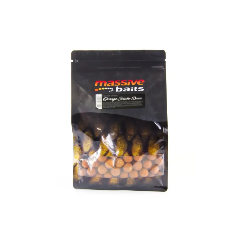 Quantité Limitée Massive Baits Specials Boilies – Orange Snake