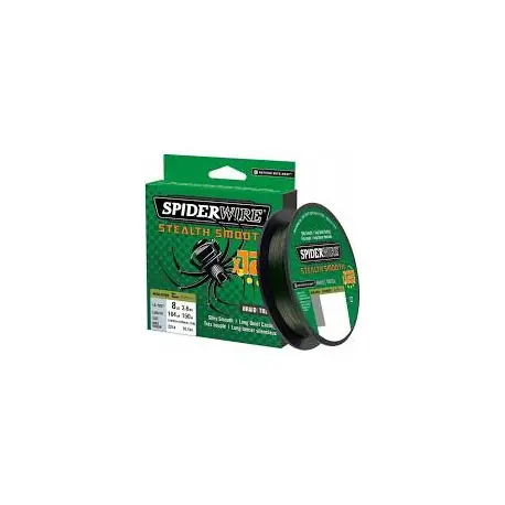 Réduction Tresse SPIDERWIRE X12 0.09mm 3.6kg 150m Moss green