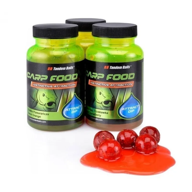 Promotion Saisonnière TandemBaits Carp Food Attract Dip Truskawka Plus
