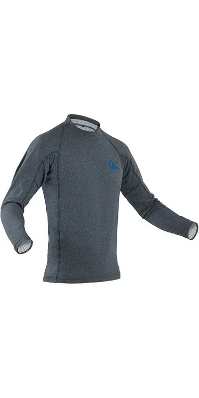 Dernier Modèle PalmT-shirt Thermique à Manches Longues Crew Palm Tsangpo Gris
