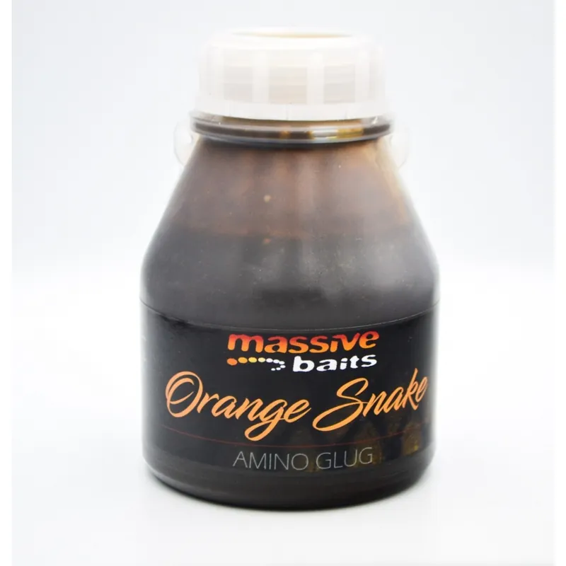 Prix Cassé MassiveBaits Special Amino Glug Orange Snake