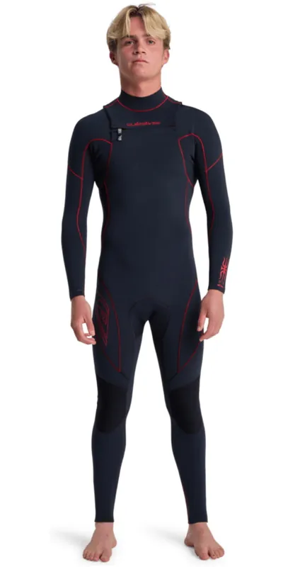 QuiksilverHommes Mercury 3/2mm Chest Zip Combinaison Néoprène Certifié