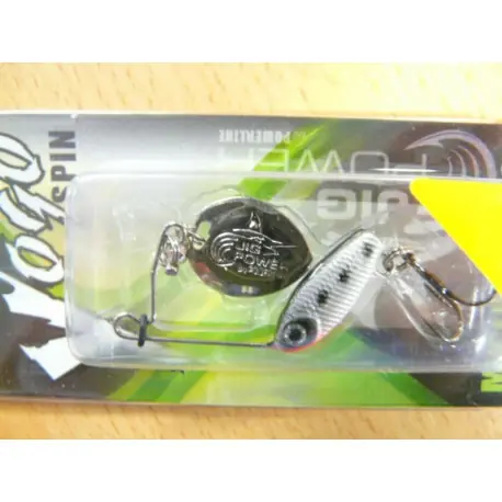 Super Prix Leurre JIG POWER Yogo spin 3.5gr Noir et blanc