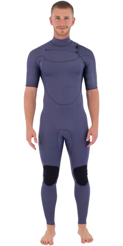 HurleyHommes Air 2/2mm Manches Courtes Chest Zip Combinaison Néoprène Paiement Sécurisé