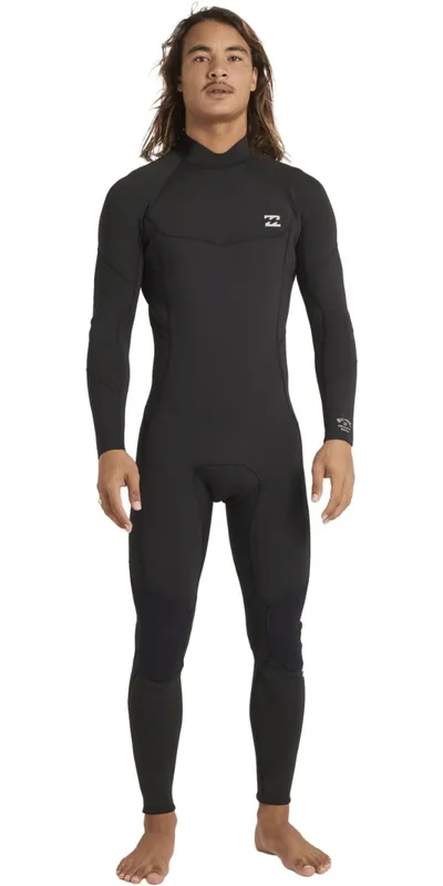 Offre Limitée BillabongHommes Absolute 3/2mm Flatlock Back Zip Combinaison Néoprène