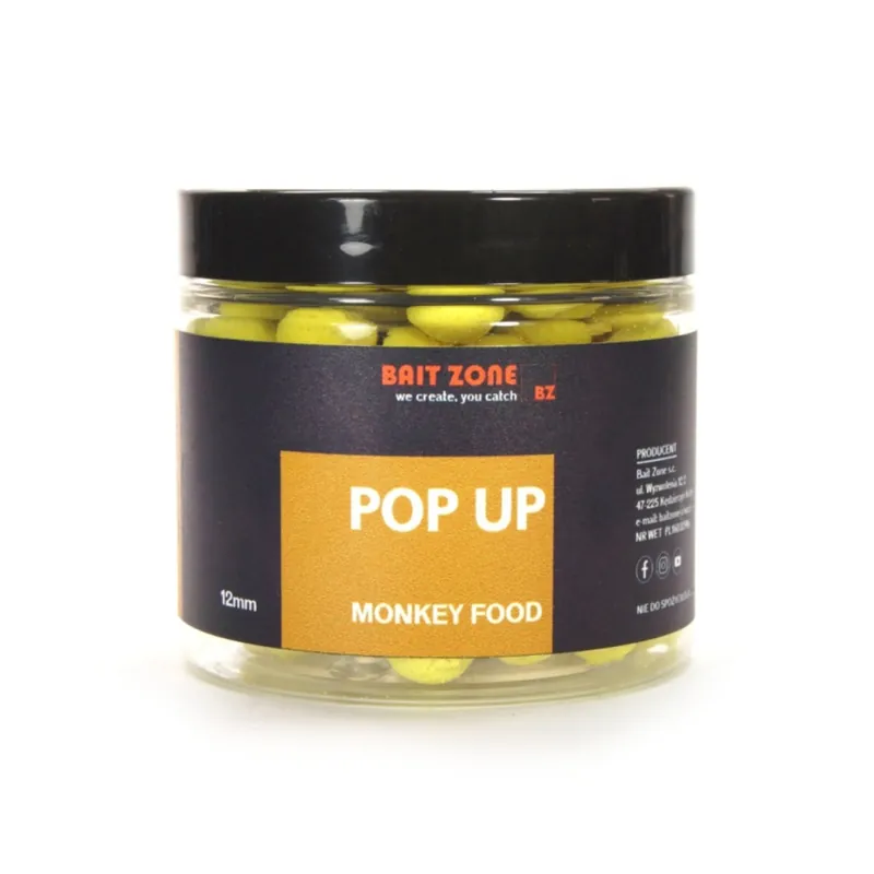 Bait Zone Pop Up Boilies Monkey Food Dernière Chance