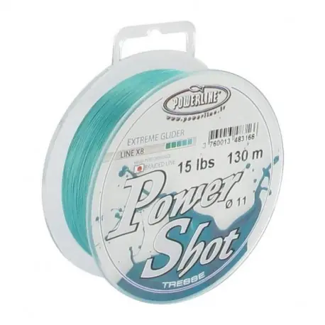 Offre Du Jour Tresse POWERLINE Power shot 15Lbs 0.09mm