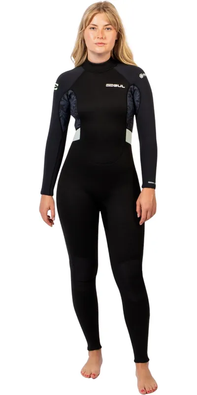 GULFemmes Response Natur 3/2mm Back Zip Combinaison NÃ©oprÃ¨ne Super Prix