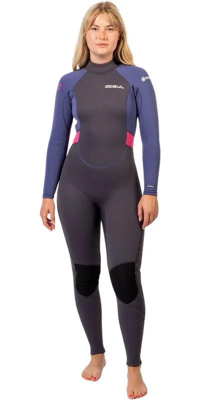 GULFemmes Response Natur 3/2mm Back Zip Combinaison NÃ©oprÃ¨ne Bon Marché