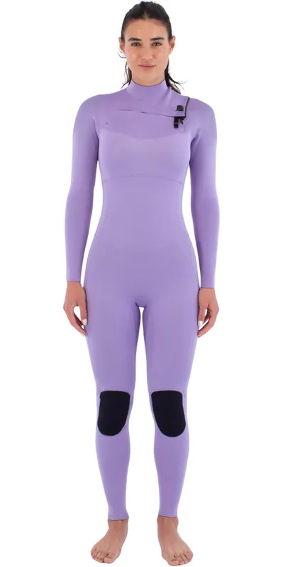 HurleyFemmes Air 3/2mm Chest Zip Combinaison Néoprène Authentique