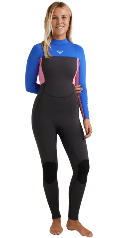 Livraison Gratuite RoxyFemmes Prologue+ 5/4mm Back Zip Combinaison Néoprène