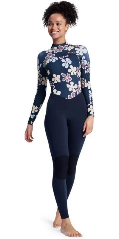 RoxyFemmes Swell Natural 3/2mm Back Zip Combinaison Néoprène Offre Exclusive