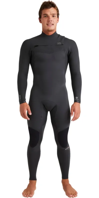 BillabongHommes Revolution Natural 3/2mm Chest Zip Combinaison Néoprène Meilleure Vente