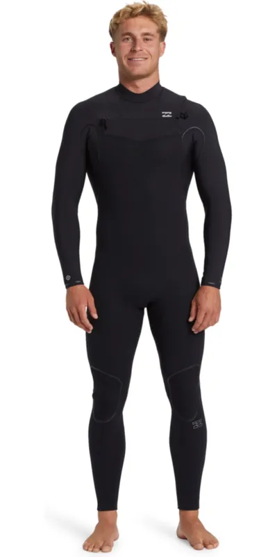 BillabongHommes Furnace Natural 3/2mm Chest Zip Combinaison Néoprène Solde