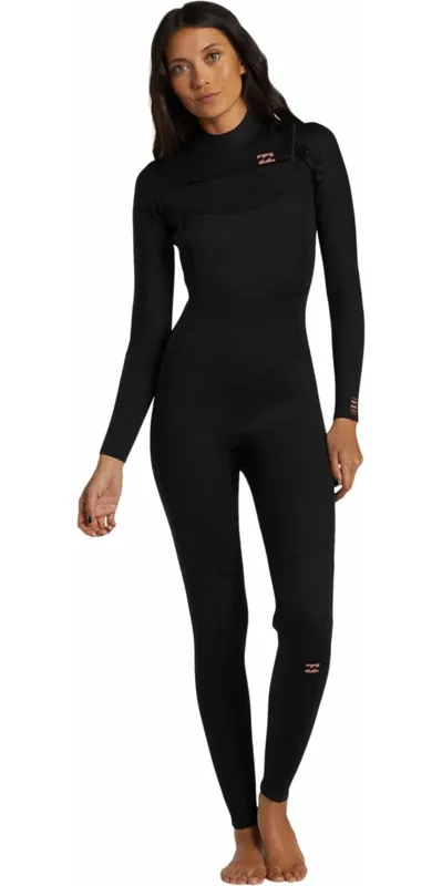 BillabongFemmes Foil 4/3mm Chest Zip Combinaison Néoprène Top Vente
