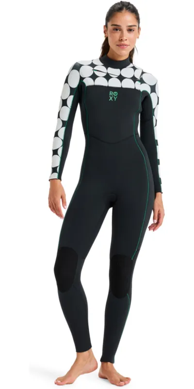 RoxyFemmes Rise Natural 3/2mm Chest Zip Combinaison Néoprène Remise