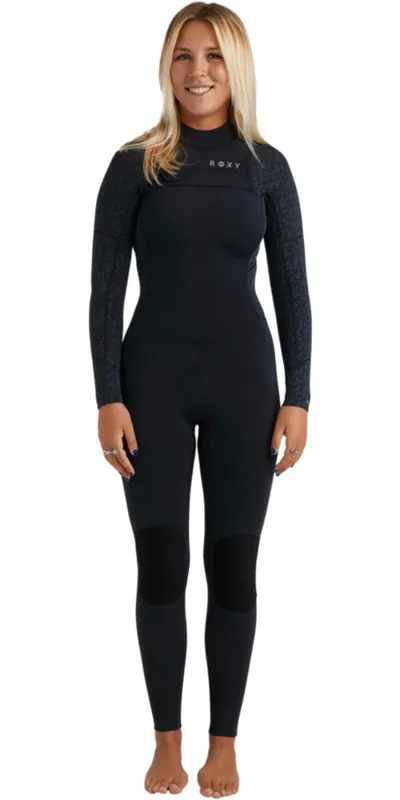 Commander Vite RoxyFemmes Swell Natural 4/3mm Chest Zip Combinaison Néoprène