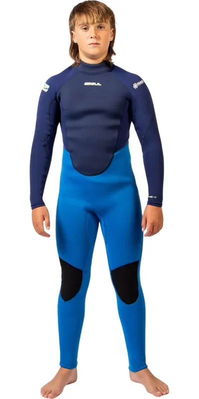 Remise GULEnfants Response Natur 3/2mm Flatlock Back Zip Combinaison Néoprène