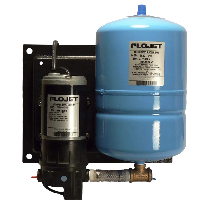 Promotion Water unit with 4L storage tank – 24V – 22 L/min