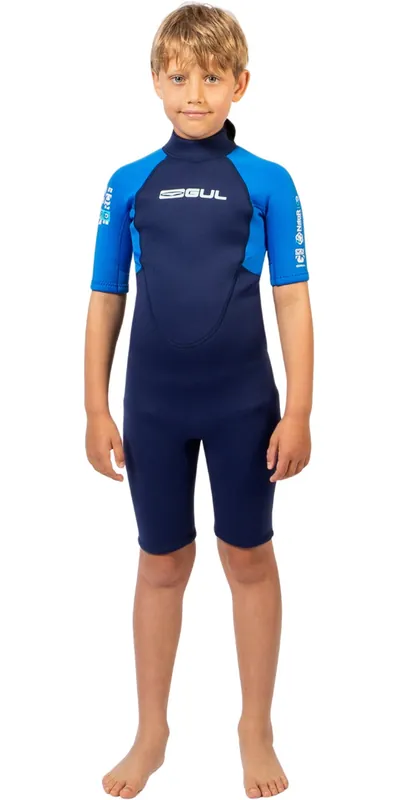 GULEnfants G-Force Natur 3/2mm Back Zip Shorty Combinaison NÃ©oprÃ¨ne Certifié