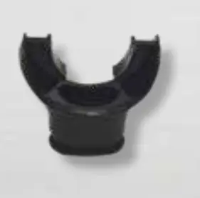 Achat Immédiat Embout buccal détendeur de plongée EMBOUCHOIR silicone graphite AQUATYS