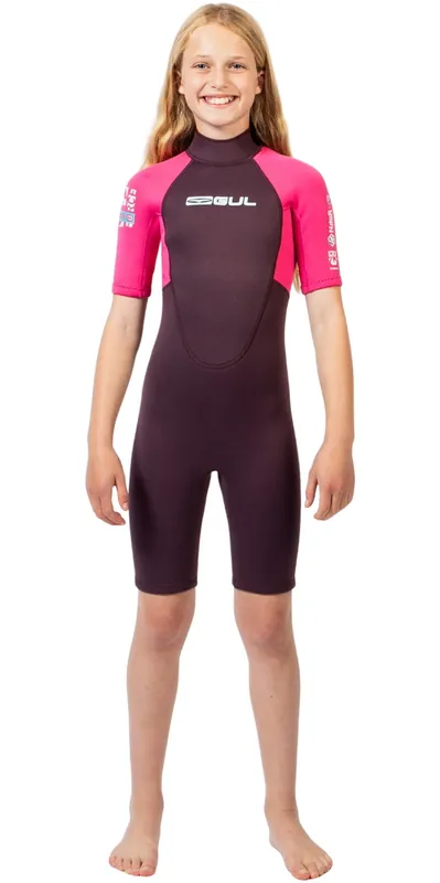 GULEnfants G-Force Natur 3/2mm Back Zip Shorty Combinaison NÃ©oprÃ¨ne Vente Flash