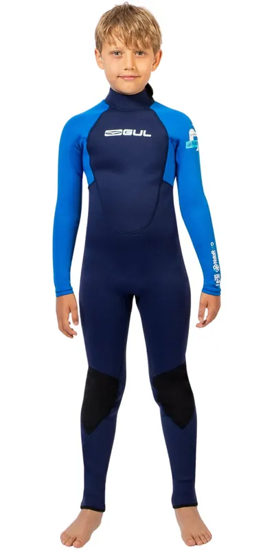 GULEnfants G-Force Natur 3/2mm Back Zip Combinaison Néoprène Soldes