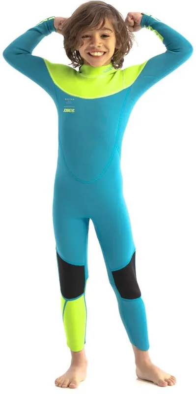 JOBEEnfants Boston 3/2mm Back Zip Combinaison Néoprène Authentique
