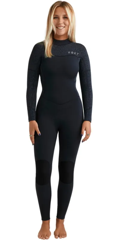 Quantité Limitée RoxyFemmes Swell Natural 4/3mm Back Zip Combinaison Néoprène