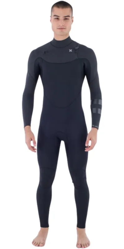 Achat Immédiat HurleyHommes Plus 5/3mm Chest Zip Combinaison Néoprène