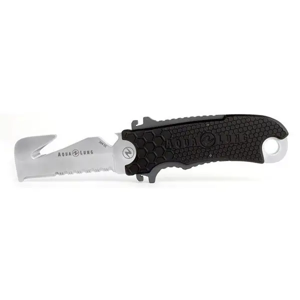 Achat Immédiat Couteau de plongée sous-marine lame de sécurité SQUEEZE 18 cm AQUALUNG