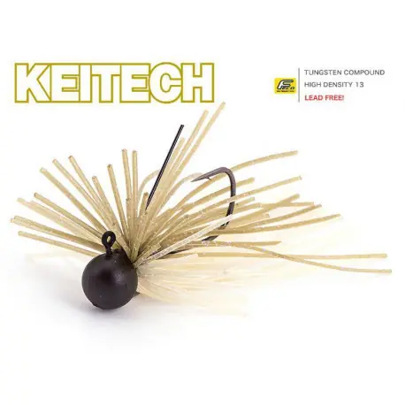 Nouvelle Collection Rubber jig KEITECH Mono spin jig 2.6gr Wakasagi