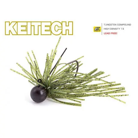 Rubber jig KEITECH Mono spin jig 2.6gr Watermelon PP Offre Du Jour