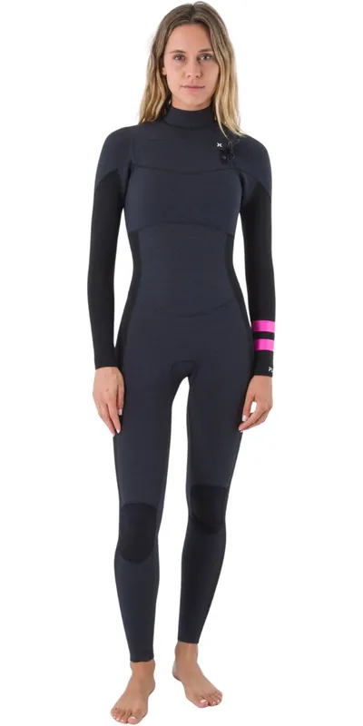 Prix Promo HurleyFemmes Plus 3/2mm Chest Zip Combinaison Néoprène