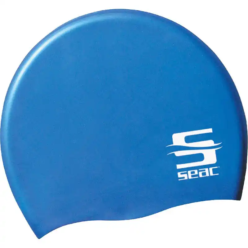 Super Prix Bonnet de bain silicone junior bleu SEAC SUB