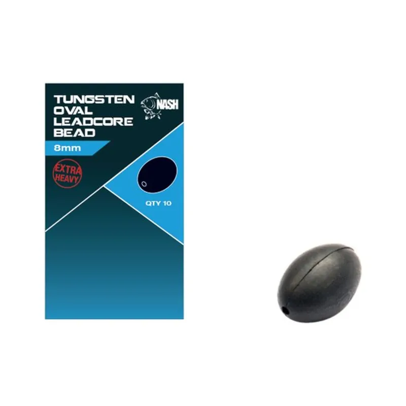 Nash Tungsten Oval Leadcore Bead Commande En Gros