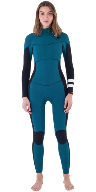 Petit Prix HurleyFemmes Plus 4/3mm Chest Zip Combinaison Néoprène