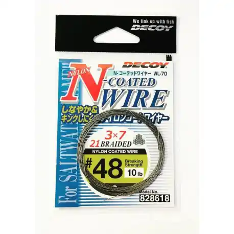 Acier nouable DECOY N-Coated wire 21 brins 20Lb 3m Authentique